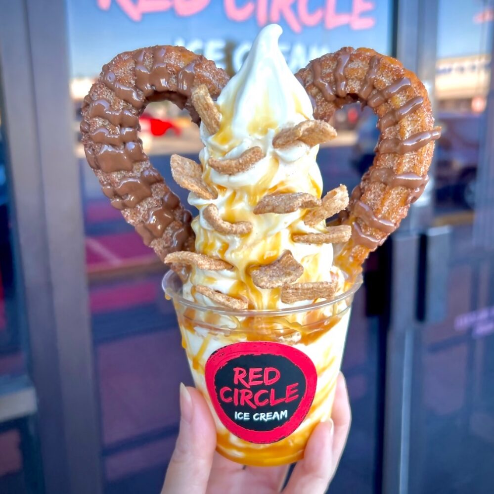 Red Circle Ice Cream