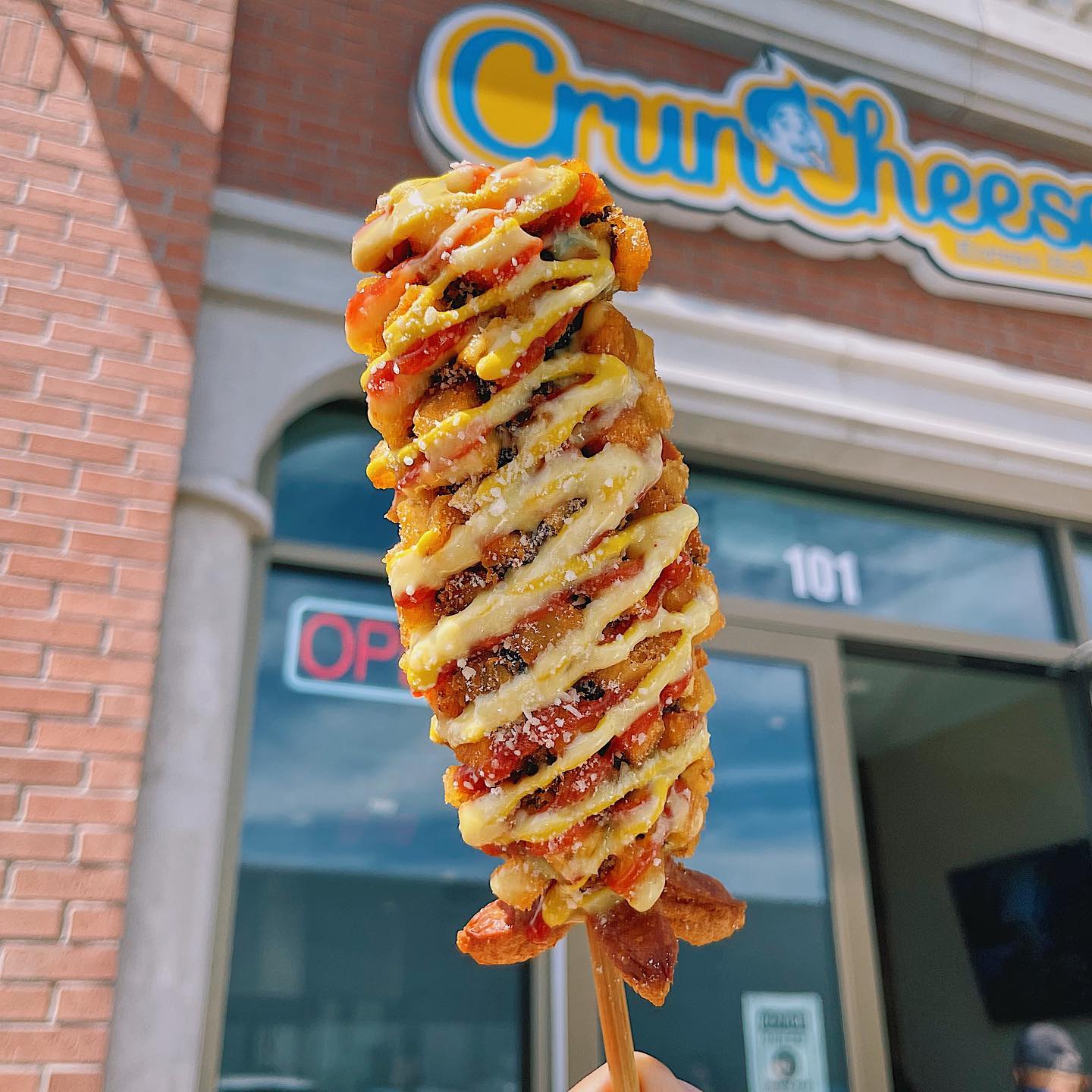 CrunCheese Korean Hot Dog