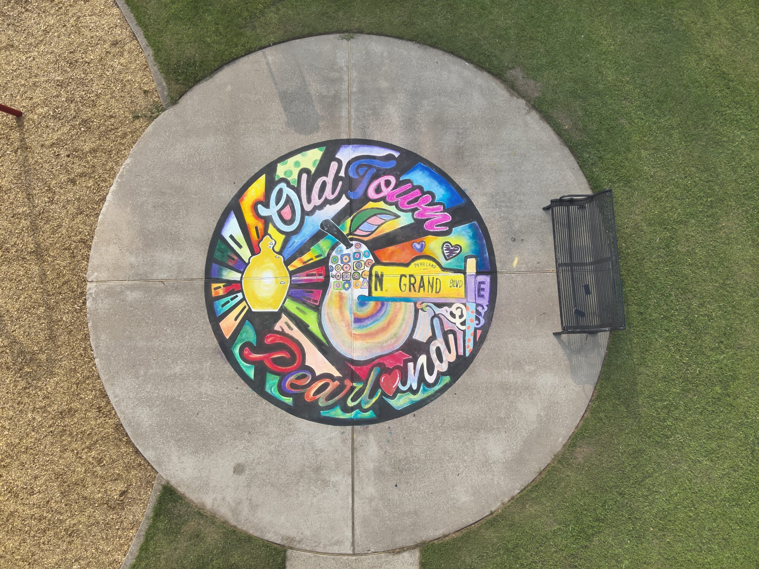 Visit Pearland Unveils New Interactive Mural