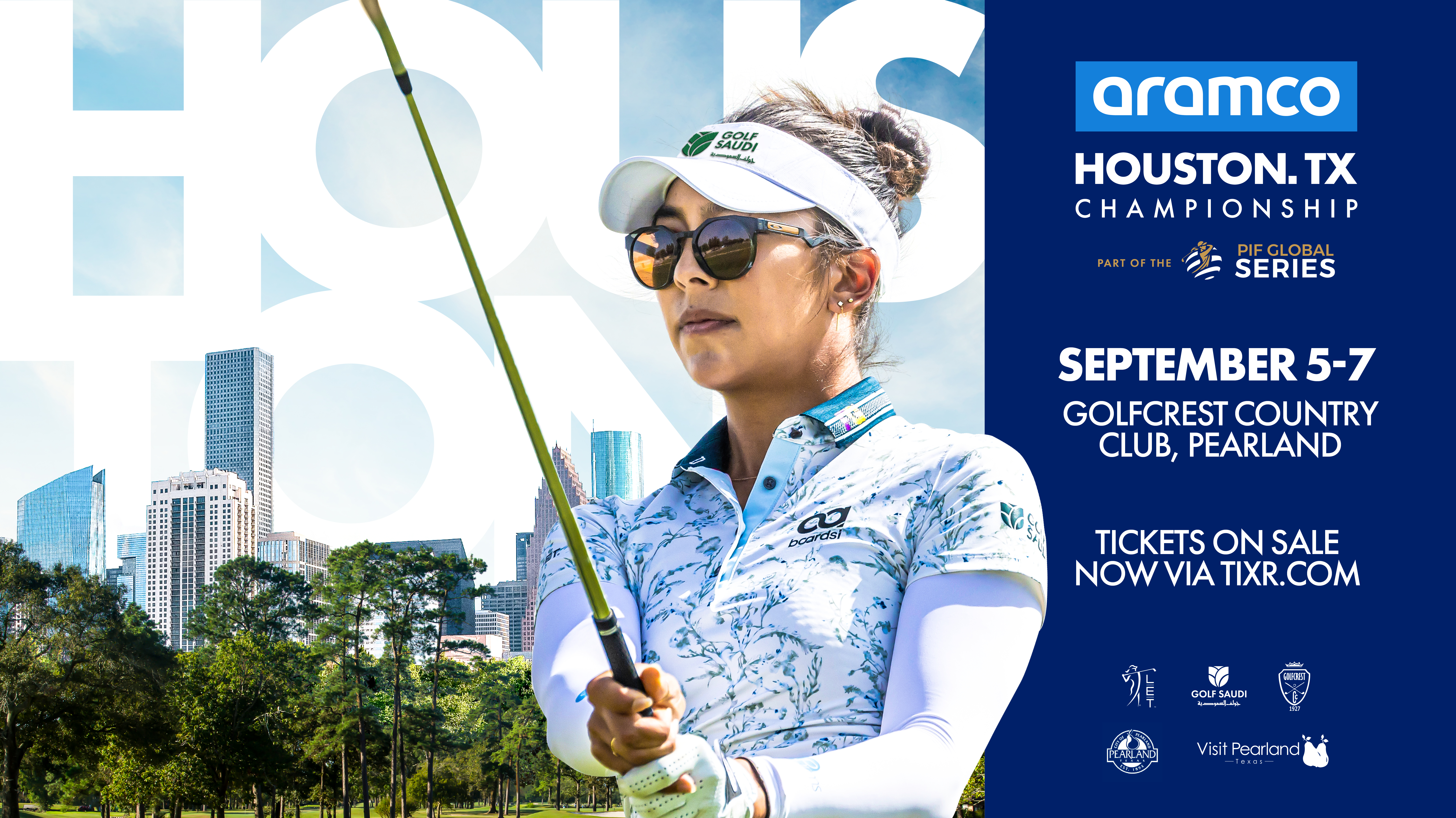 Aramco Houston Championship Comes to Pearland September 5-7