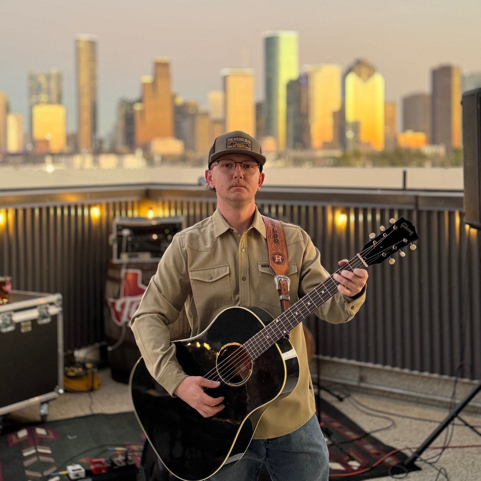 Musician Brian Taylor Poses with Guitar 1_1