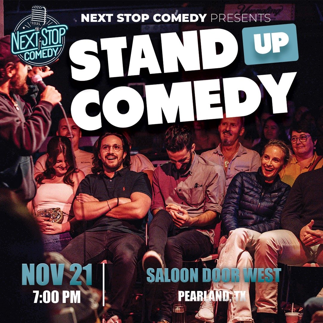 Next Stop Comedy at Saloon Door West Poster 1_1