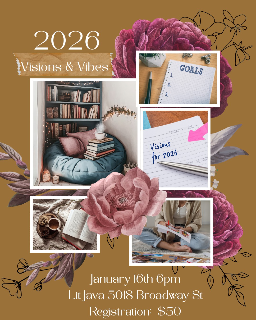 Vision Boarding at LIT Java in Pearland