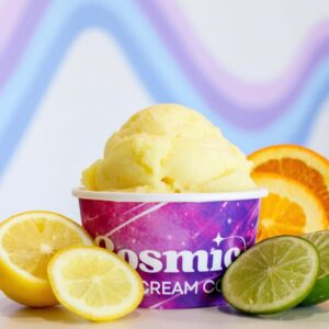 Cosmic Ice Cream lemon sorbet