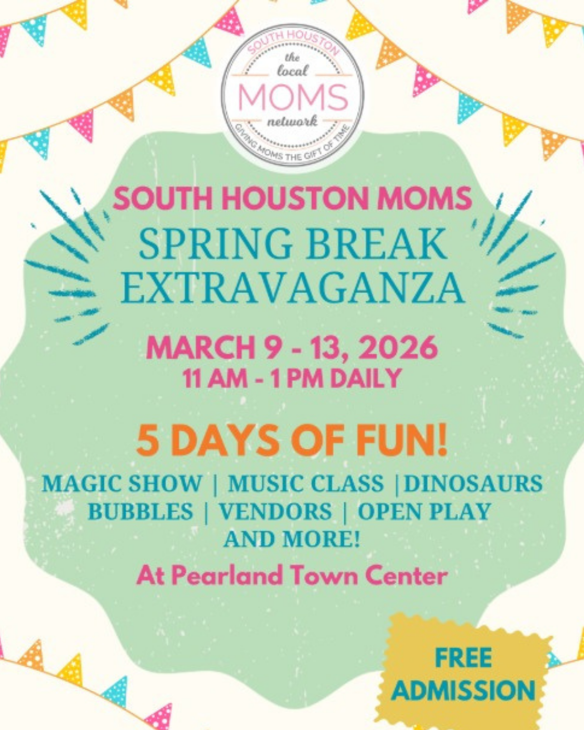 S. Houston Mom Spring Break Event 4x5