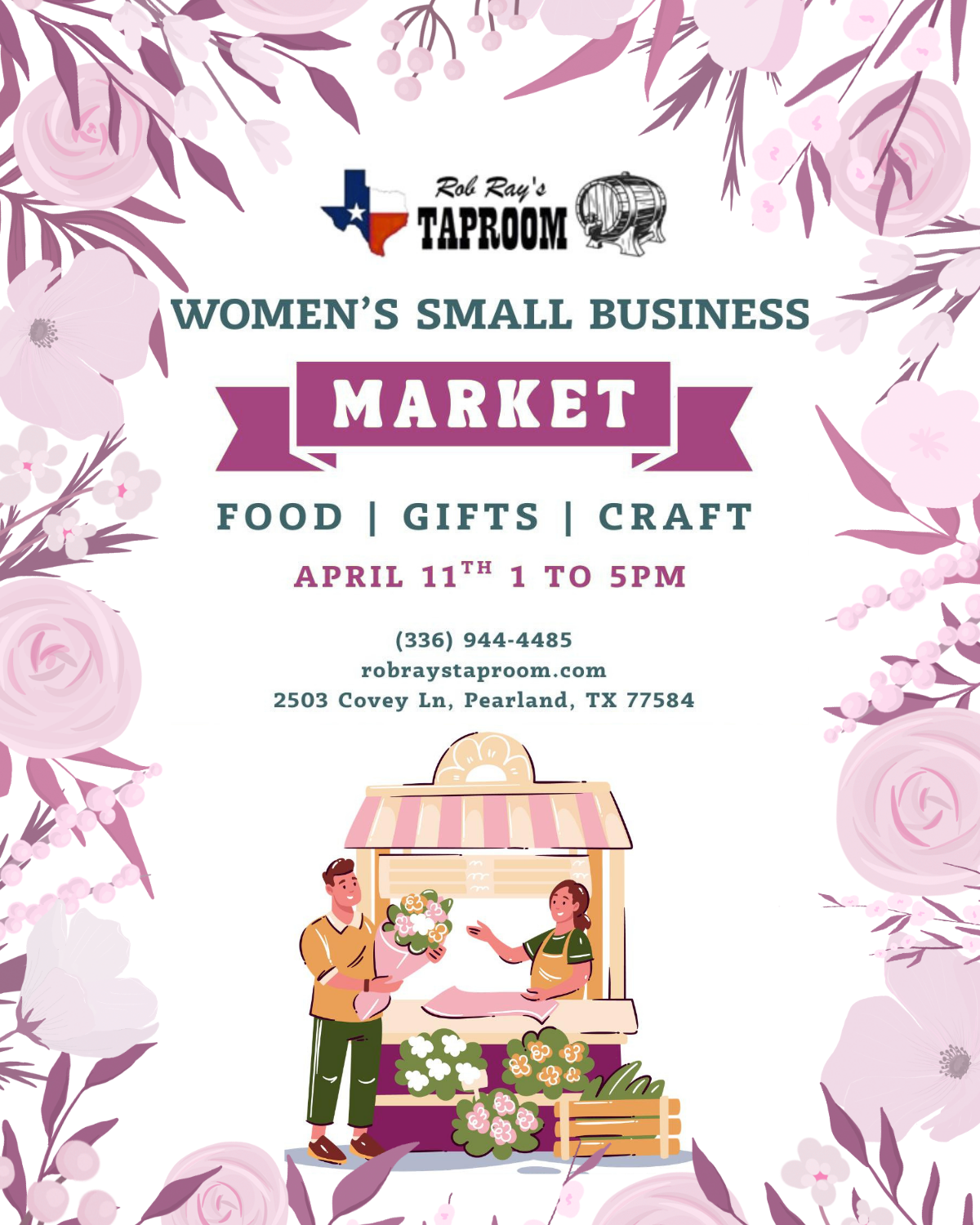 Women's small business _market Flyer 4x5