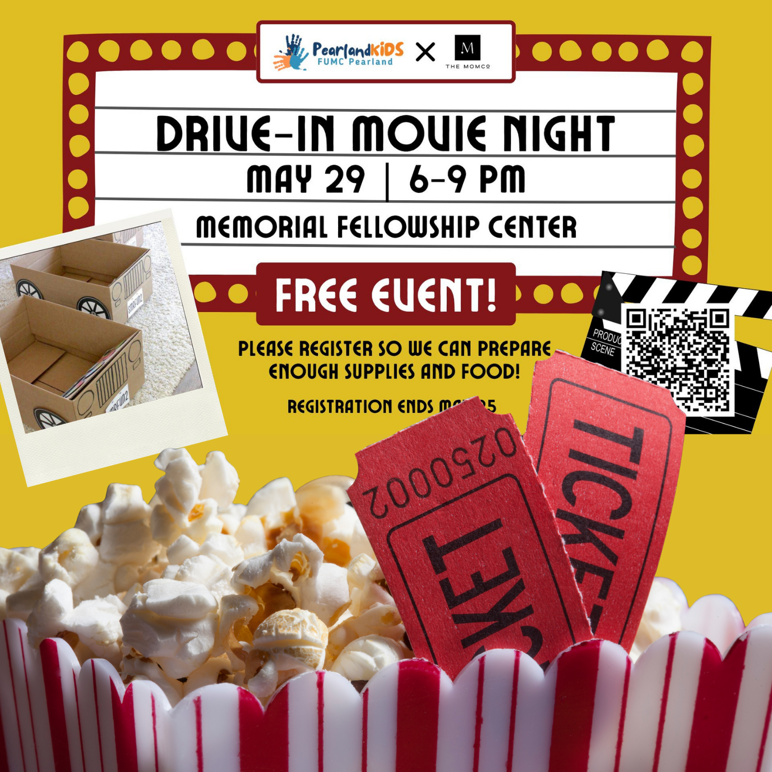Drive in movie night