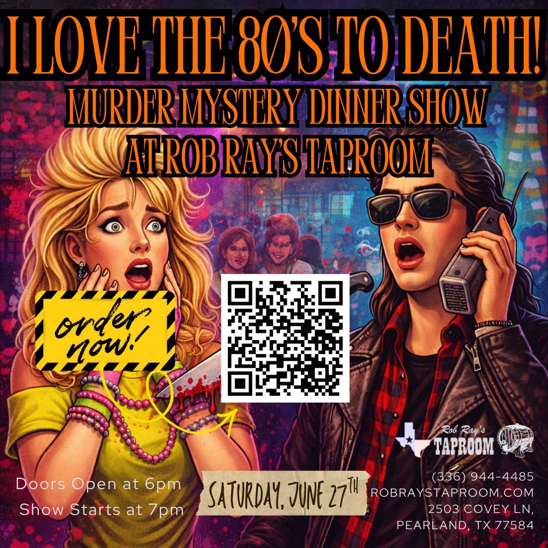 Murder Mystery Dinner Flyer