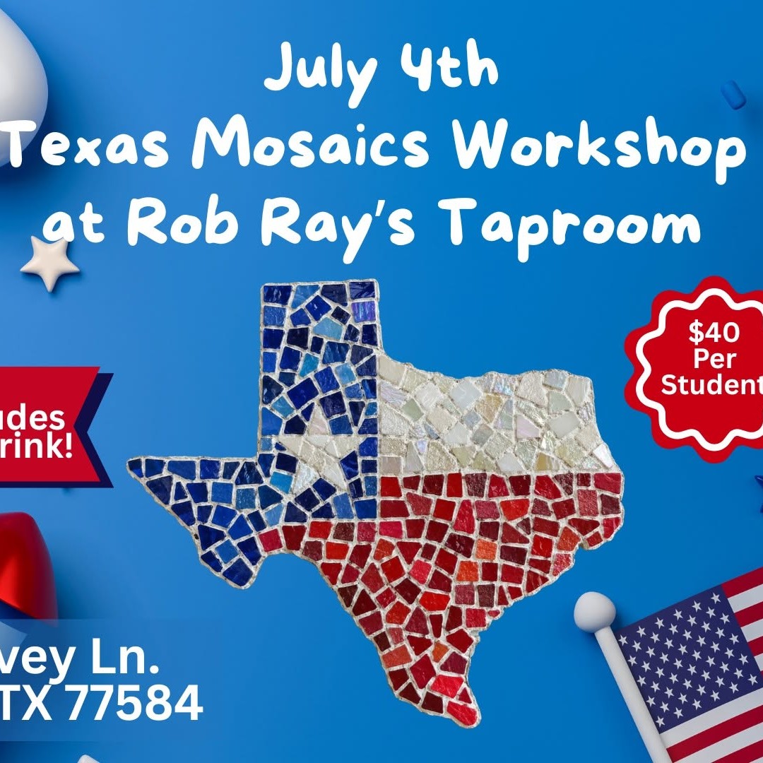 mosaic workshop flyer