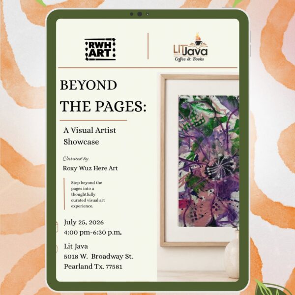Visual Arts Showcase Flyer