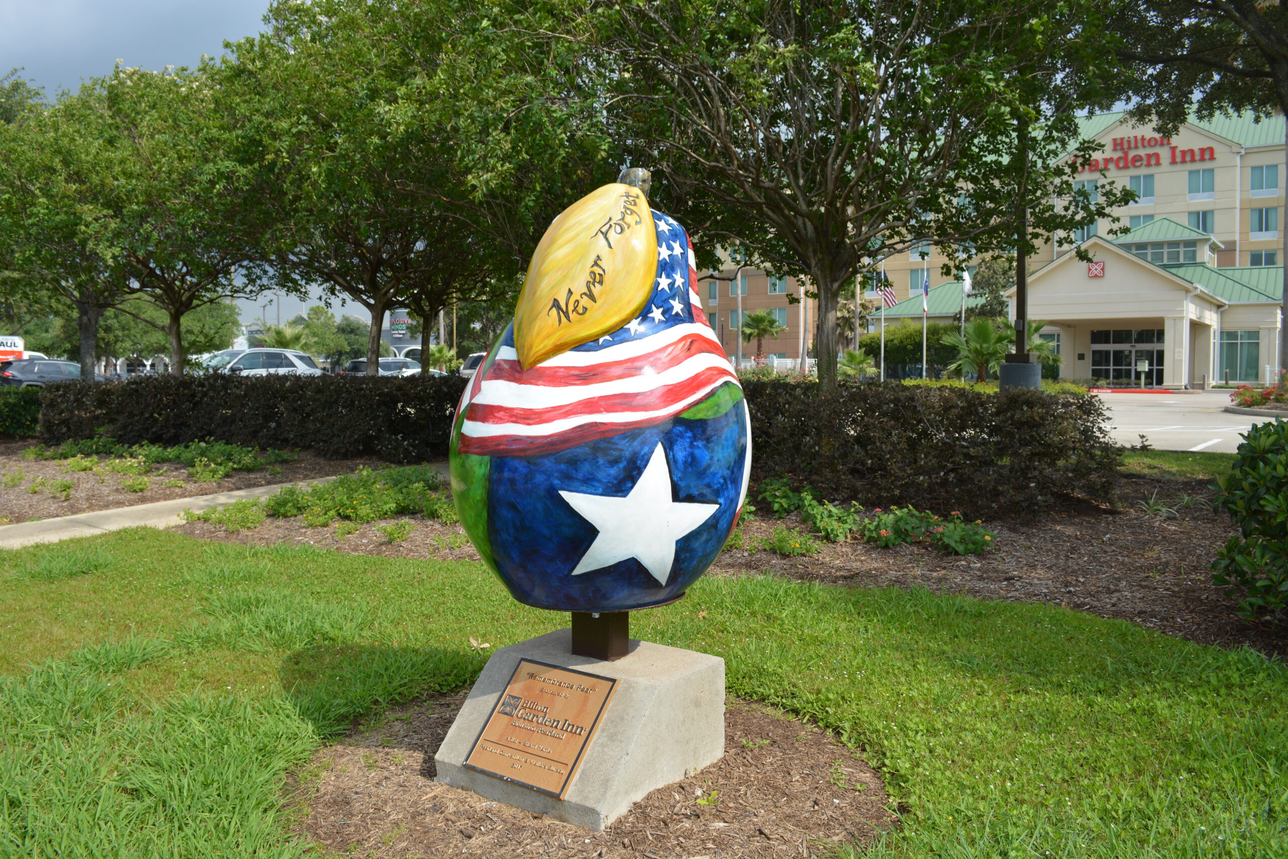 Remembrance Pear at Hilton Garden Inn