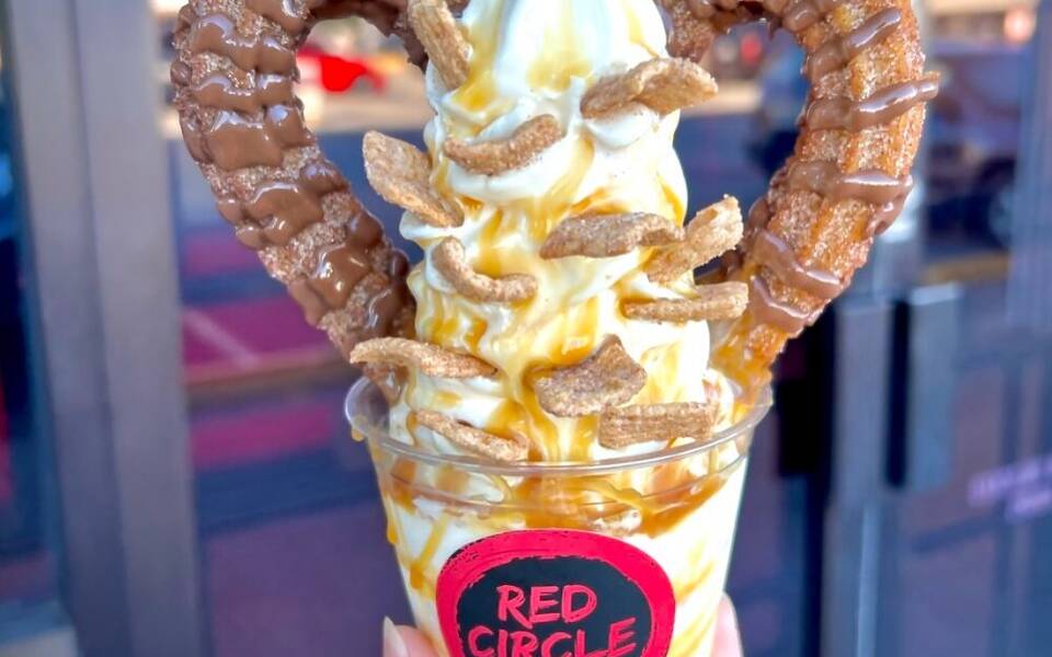 Red Circle Ice Cream